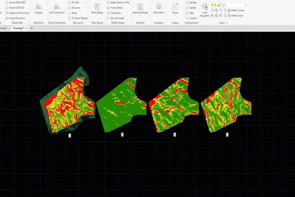 Site assessment terrain analysis screenshot